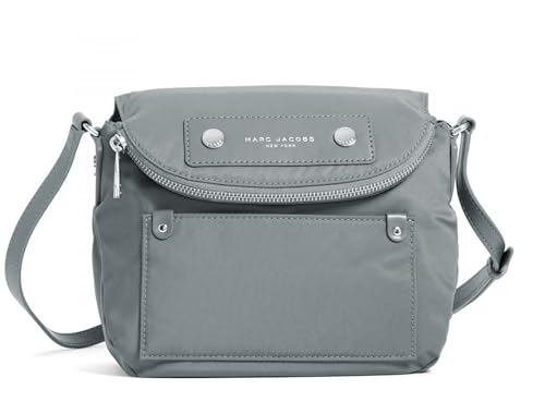 Marc Jacobs Bolsa transversal Preppy Nylon Mini Natasha, Cinza rocha