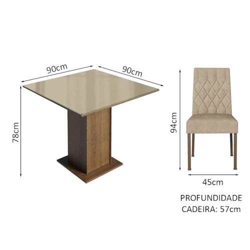 Recopilación y reviews de Comedor vidrio 4 sillas los preferidos por los clientes. 12 Imagen adicional