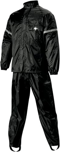 Nelson-Rigg WP-8000-BLK-04-XL Nelson Rigg Weatherpro Rain Suit; 100% Waterproof cover