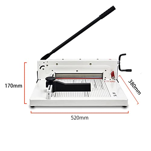 Coupe-papier Guillotine avec protection automatique de sécurité et règle latérale pour une coupe précise dans le scrapbooking, les travaux manuels et les projets photo