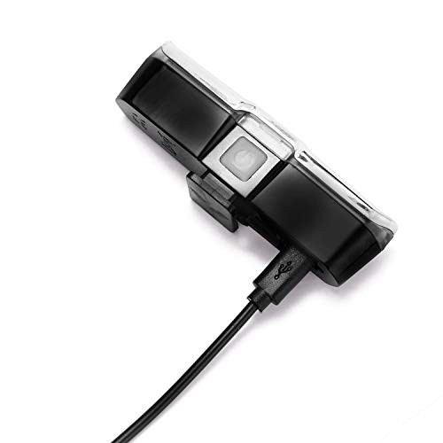 Luz traseira recarregável USB para bicicleta luz LED lanterna traseira para capacete de ciclismo