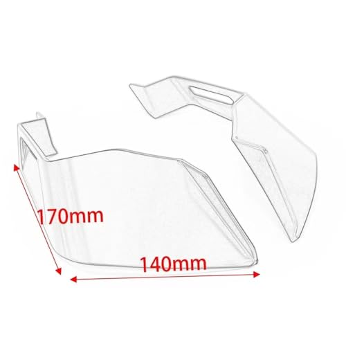 Ailes latérales fixes pour GSX250R avec carénage de becquet aérodynamique