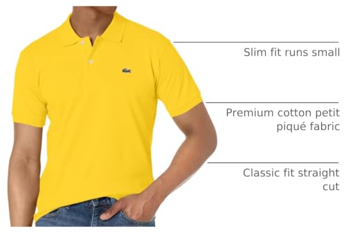 Image of Lacoste Men's Original Cotton Pique Polo