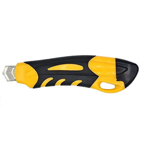 Profi Cuttermesser Universalmesser mit Feststellrad und 18mm Abbrechklinge - 120er-Pack