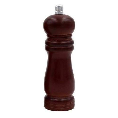 Wooden Traditional Pepper Grinder Mixer Burr Mill Muller, Salt and Spice (Natural Wood)-picture-12
