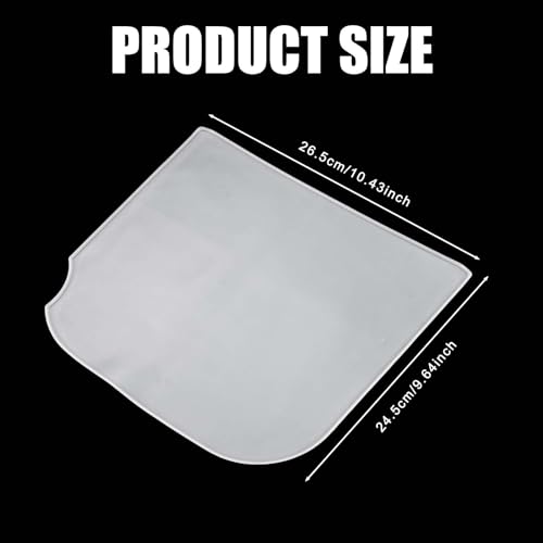 Image of Fast Table Chair Tray, 10.43x9.65x0.12 Inch Baby Dining Tray Lightweight & Removable Hook on High Chair for LuqiBabe Baby Toddler Dining Room