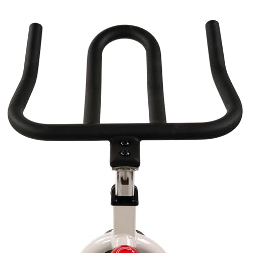 Image of Sunny Health & Fitness Stationary Exercise Bike Machine w / Adjustable Cushion Seat & Multi-Grip Handlebar, Indoor Cycling Equipment for Home Cardio Training, Optional Magnetic or Friction Resistance
