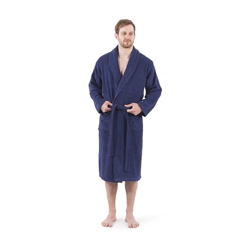 KHALPERA Aristocrat Custom Embroidered 100% Turkish Cotton Bathrobe –Personalized Robe With Initials, Monograms, Names – Soft Absorbent Terry Cloth Bathrobe for Men and Women - image 5