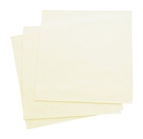 Organic Handkerchiefs Co, Flannel Hankies, Mens, Unbleached, 14 inch Pack of 3