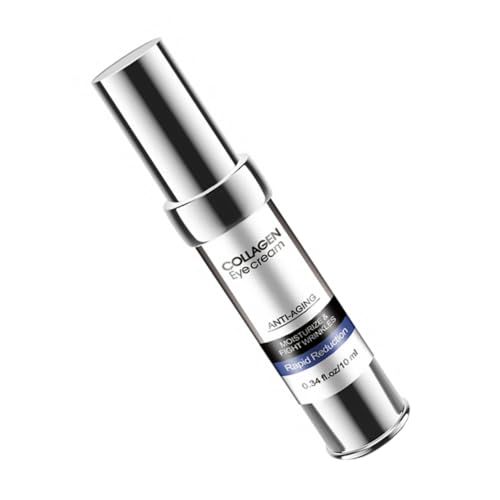 VALICLUD Crema Para Ojos Hidratante Antiedad Con Colágeno Crema Antibolsas y Antiojeras Para Contorno De Ojos Hidratante y Reafirmante Botella Blanca