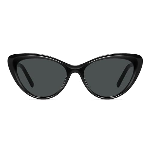 Image of SOJOS Acetate Cat Eye Sunglasses Women Handmade Polarized Retro Lightweight Fashion 90s Style UV400 Sunnies, Lola