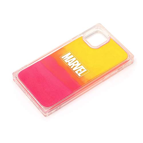 Premium Style iPhone 11用 ネオンサンドケース [ロゴ/イエロー＆ピンク] PG-DLQ19B17MVL