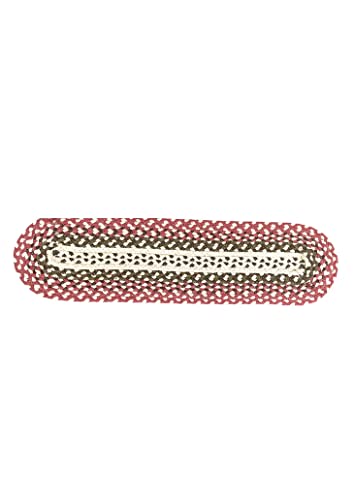 Highlandpremiumbraidedcollectionprimitiverusticfarmhousestylejutecotton30daysriskfreeaccentrugdoormatfloorcarpetbr297runner13x48  Urban Country Home Decor Highland premium braided collection primitive rustic farmhouse style jutecotton 30days risk free accent rugdoor matfloor carpet br 297 runner 13×48  urban country home decor