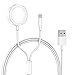 Produktbild 2 in 1 Watch Ladekabel, Magnetisches Ladekabel auf USB, Drahtloses Ladegerät für iWatch Charging Cable Ladestation Kompatibel mit Apple Watch Series SE 6/5/4/3/2/1 (38mm, 40mm, 42mm, 44mm) - Weiß(1M)