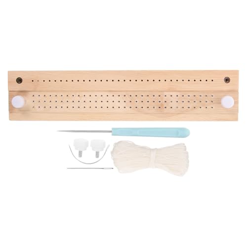 Milisten Herramientas de Encuadernación Manual en Beige, Método de Cosido Resistente, para Reparación y Bricolaje de Libros y Cuadernos, Incluye 1 Set en Madera y Metal