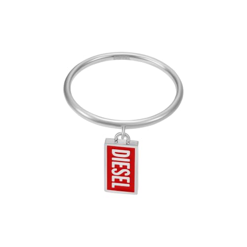 Bagues Diesel Font acier robuste et breloque design durable