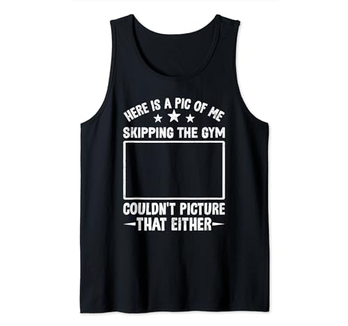 Funny Workout Skipping Gym Tank Top