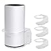 Produktbild HOLACA Wandhalterung für TP-Link Deco M4 Whole Home Mesh WiFi System, Kabel-Management Halter für Deco M4/E4/P9 ohne Kabelsalat, stabile Deco M4 P9 Wandhalterung (3er-Pack)