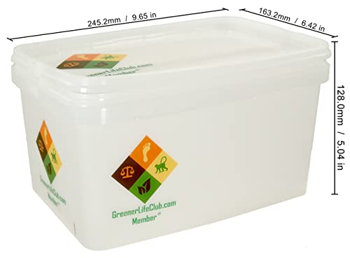 Xanthan Gum - 6 Lb - Shipped In A Safety-Sealed Pp Square Pail With Resealable Lid And Removable Handle #TOP4