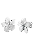 frangipani erde Designed in Deutschland - Dieses handgefertigte Silber Schmuckstück ist anlaufgeschützt, hochglanzpoliert und in hochwertiger Juweliersqualität gefertigt. Traumhafter Echtschmuck für alle, die Wert auf hochwertige Qualität legen