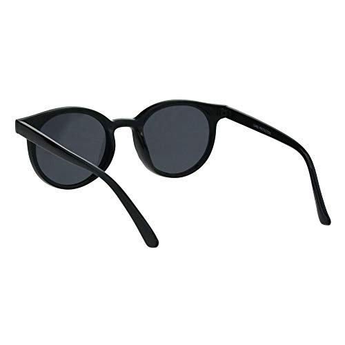 PASTL Designer Fashion Sunglasses Round Horn Rim Unisex Shades UV 4003