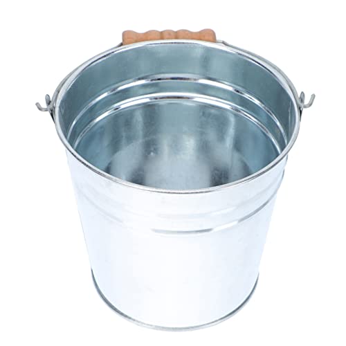 Cabilock 4 Unids Tinplate Snack Bucket Glaseado Fritas Fritas Cubo Mini Tenedor De Postre