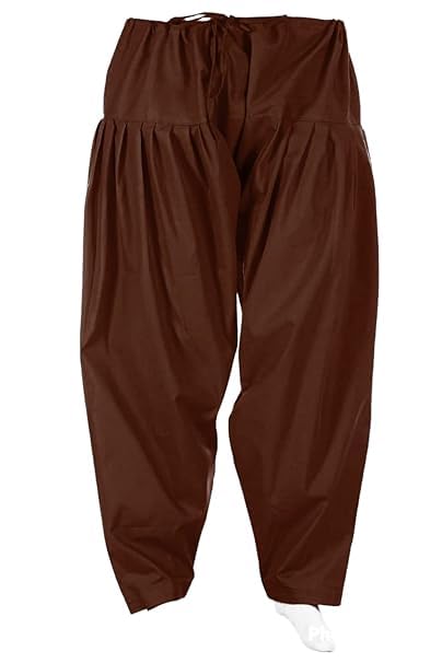 Women's Cotton Semi Patiala Salwar, Drawstring Waist, Loose Fit-picture-28
