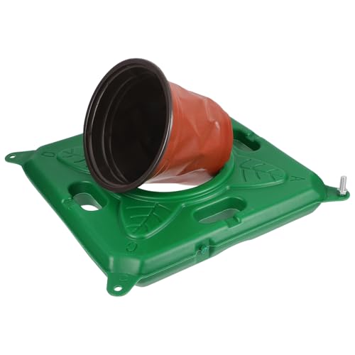 Anneome Set 1 Pezzo Fioriera Galleggiante per Stagni Vaso Idroponico Doppio Colore Isola Galleggiante per Piante Acquatiche Resistente per Laghetti Esterni e Gestione Ambientale