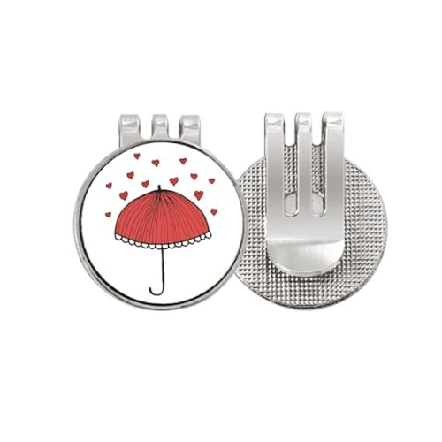 Marqueur de balle de golf magnétique rouge pour ne plus perdre son repère