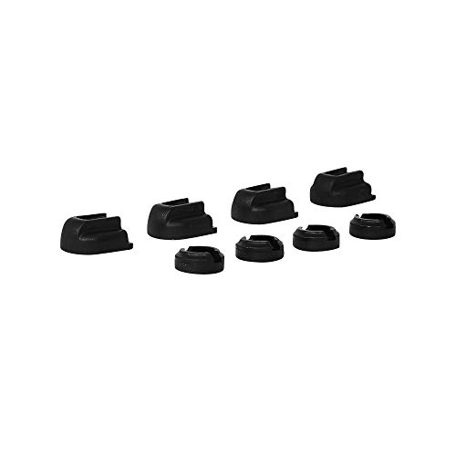 Image of Pony Jorgensen Adjustable Clamp Jorgensen 7437 Work Protecting Bar Clamp Pads, Black (Pack of 12)