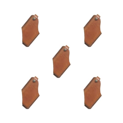 Étuis de téléphone en cuir PU marron pour éviter les rayures d'écran au quotidien