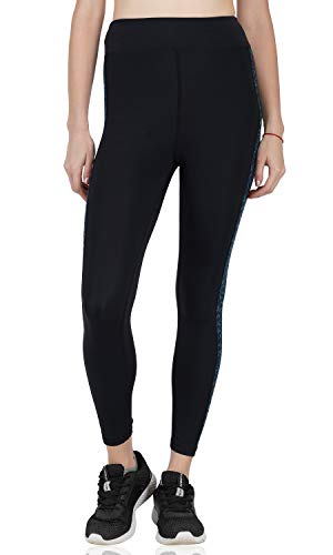 Image of NEVER LOSE Women's Fitted Fit Leggings (NLWLEGP3038-M Black M)