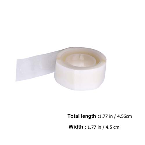 Toyvian 12 Rolos de Fita Adesiva Transparente Portátil, Fita Adesiva Dupla Face, Cola Balão para Cas