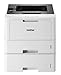 Produktbild Brother HL-L5210DNT Laserdrucker schwarz weiß (A4, 48 Seiten/Min., 1.200x1.200 DPI, LAN, Duplex, 250+520 Blatt Papierkassetten) weiß/grau