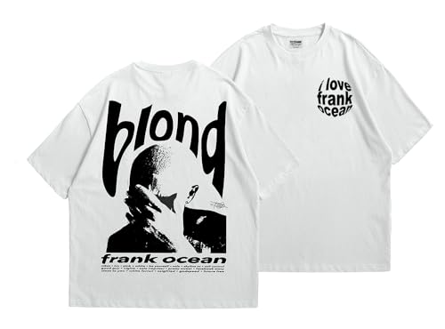 Image of Frank Ocean Blond Design Oversized T Shirt for Men and Women Premium Heavy Gauge Cotton Drop Shoulder Baggy Streetwear T-Shirt Design 5