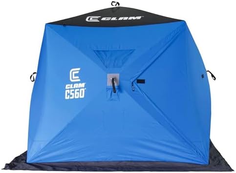 CLAM 14476 C-560 3 to 4 Person 7.5 Foot Lightweight Portable Pop ...