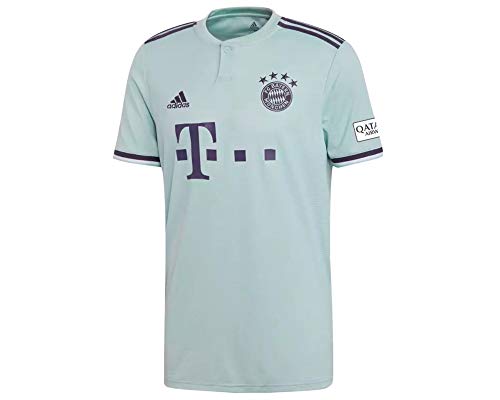 Adidas 18/19 FC Bayern Away, T-Shirt Uomo, Ash