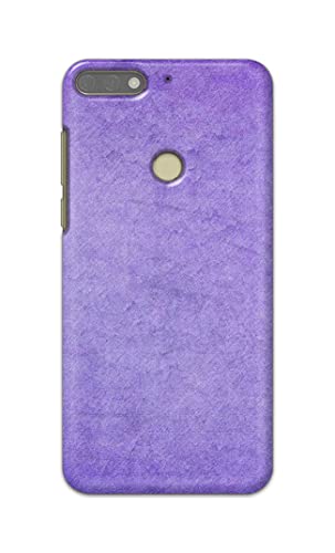 Image of Plain Purple Hard Back Case Cover for Honor 7C / Huawei Y7 Prime (2018) / Huawei Y7 (2018) / Nova 2 Lite Back Cover -(J5) VNS2226