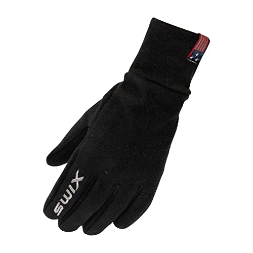 Swix Strive Fleece Glove Womens Color: Black Size: M (H02211-10000-M)