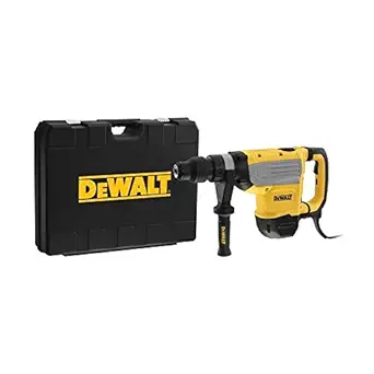 DEWALT D25733K 1600Watt 48mm 9Kg SDS-Max 2-Mode Combi hammer with Anti Rotation System-Perform and Protect Shield