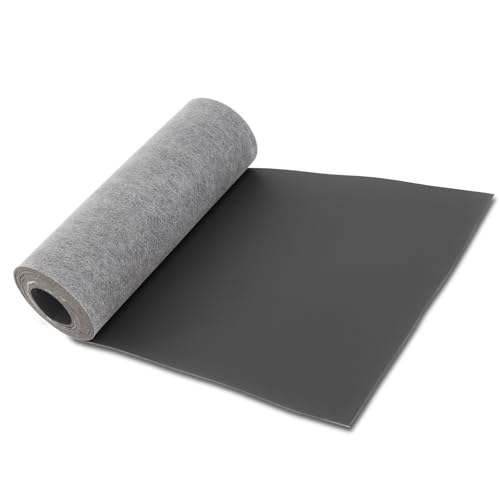 Mass Loaded Vinyl Soundproofing Barrier, 1.16 lb/sqft MLV Noise Blocking Sheet, 1 x 8 Feet Heavy...
