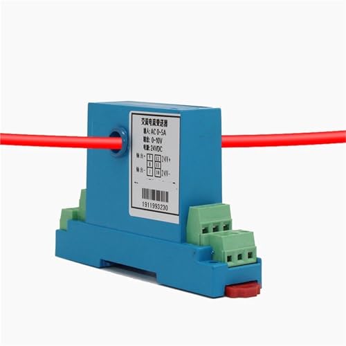Transducteur de courant alternatif 10A rail DIN 0-5V