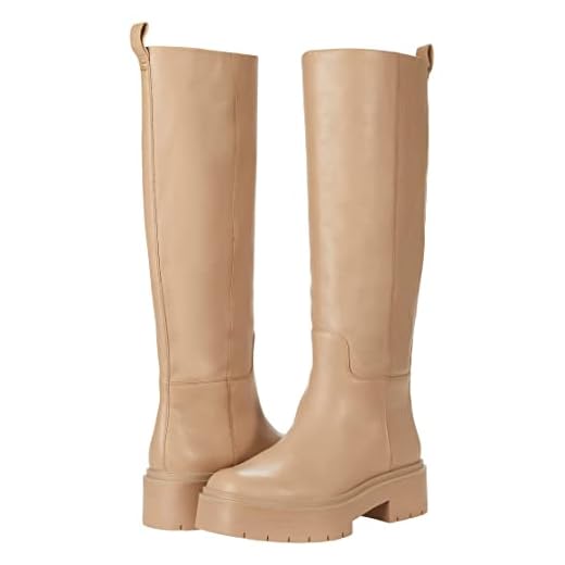 Sam Edelman Women's Larina Knee High Boot, Sesame, 10.5