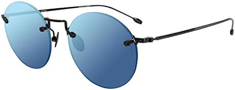 John Varvatos Men's V 525 Matte Black 51mm Sunglasses, Size 51-20-145 B49