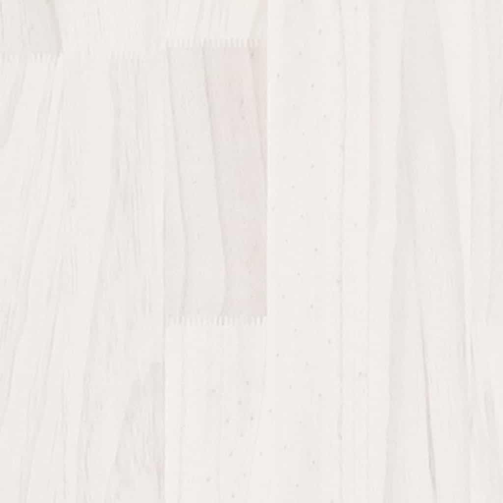 Libreria bianca in legno massiccio, 40 x 35 x 103 cm, divisorio con 3 scomparti, per soggiorno, corridoio, ufficio, cameretta dei bambini