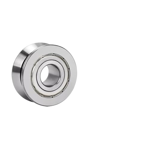 1PCS V-groove Rail Roller LV Series Bearing LV20/8 ZZ 2RS Inner Diameter 8mm Outer Diameter 30mm Height 14mm