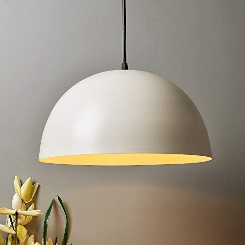 Buy Homesake Classy White Pendant Hanging Light, Hanging Lamp 14 Inch