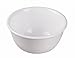 CORELLE J406-N CP-9633 Plate, Plate Outer Diameter 3.7 x Height 1.8 inches (9.5 x 4.5 cm), Unbreakable, Lightweight, Winter Frost White, Small Bowl, Set of 5