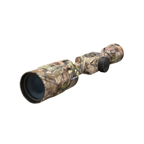 ATN X-Sight 4K Pro Smart Day/Night Hunting Scope w/Ballistics Calc, 3864x2218 Resolution, Video Record, Wi-Fi, 18hrs+ Battery (5-20x Break-Up Country)