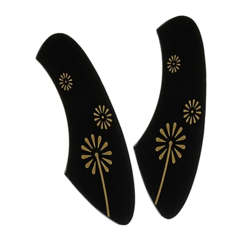 ibasenice 2個 花火 小 ガード ミュージカル フレット ステッカー マグ ハンガー 押さえ フック アコースティック こぼれ ウクレレ キット アンチ 傷 ギター プレート 楽器